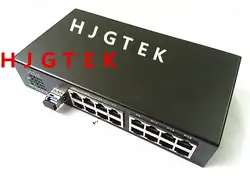 Лидер продаж одиночный режим Single Fiber 10/100Mbps16port Ethernet для волоконно-оптических media converter с SFP Модуль LC