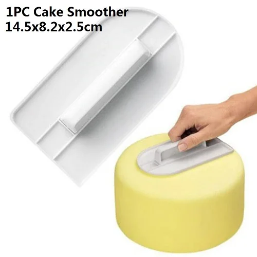 Cake Cutter Slicer Leveler Layering Scraper Stainless Steel Pizza Dough Cutter Trimmer Tools Stainless For Cake Baking Tools - Цвет: Шоколад