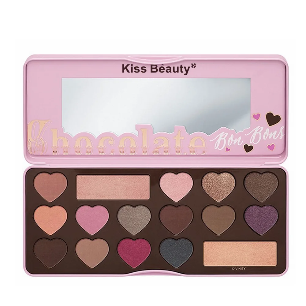 

Cosmetic Chocolate Highlight Eyeshadow Palette Ultra Matte Sequin Powder Eye Makeup Pigment Shadow Shimmer Eyeshadow Beauty