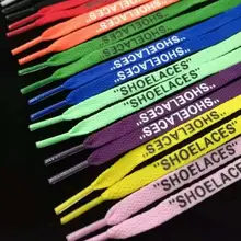 Дизайн типографская печать, хлопок шнурки 120 см плоские кроссовки шнурки 10 цветов