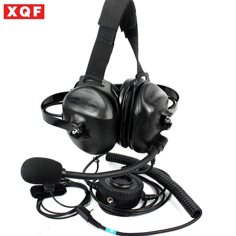 

XQF Baofeng UV-5R Earpiece / 2 Pin PTT VOX Adjustable Volume Soundproofing Earpiece Headphones For KENWOOD Baofeng UV-5R Radio