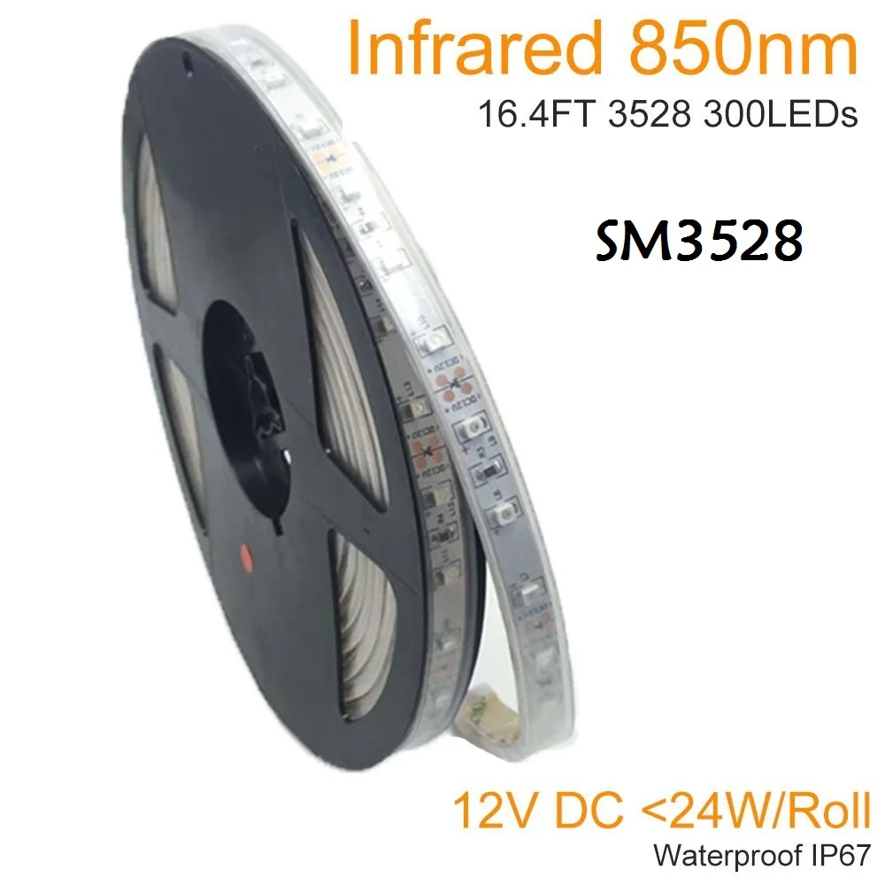 Tiras de Led 5050/3528 tira conduzida luz dc12v Vida Média (hrs) : 50000
