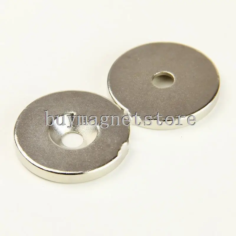 5 шт. 35 мм x отверстие: диск редкоземельных Нео Неодимовые Сильные магниты на