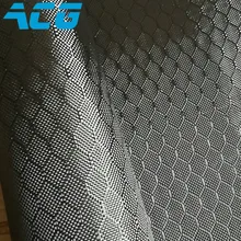 Жаккардовая ткань из углеродного волокна, медовая Расческа с шестиугольным узором для автозапчастей из углеродного волокна