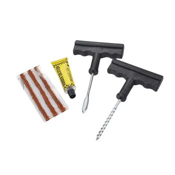 

6pcs Tire Repair Kit Professional Auto Car Professional Repair Kit Puncture Plug Repair Tool Car Accessories for Car A30