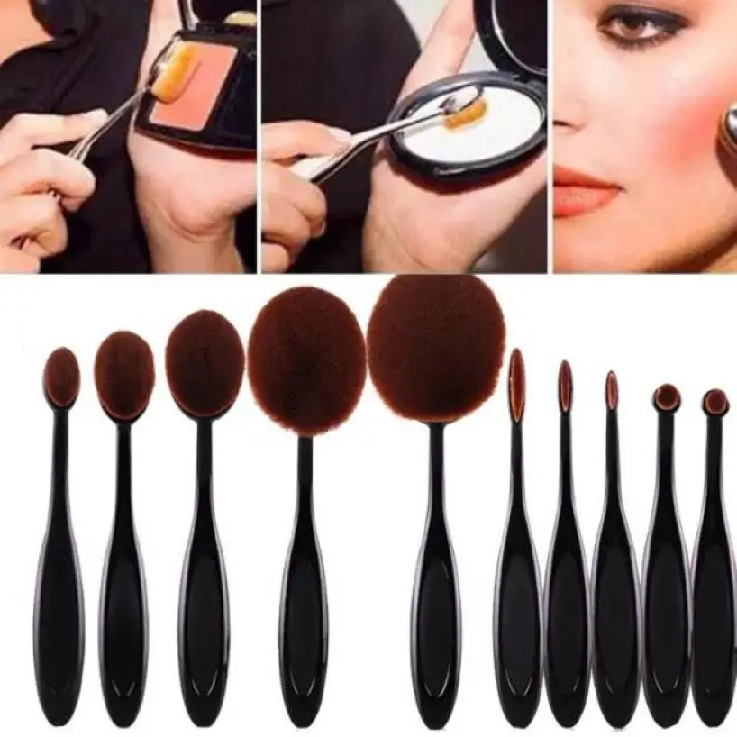 10-pcs-Makeup-Brushes-sets-foundation-Plastic-handle-makeup-brushes-kits-professional-brushes-maquiagem-Dropship-Feb