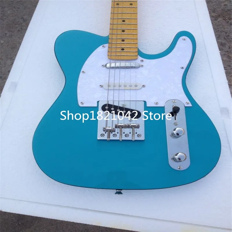 

Guitarra electrica venta al por mayor nuevo fen tl custom guitarra electrica Sky blue guitarra in china