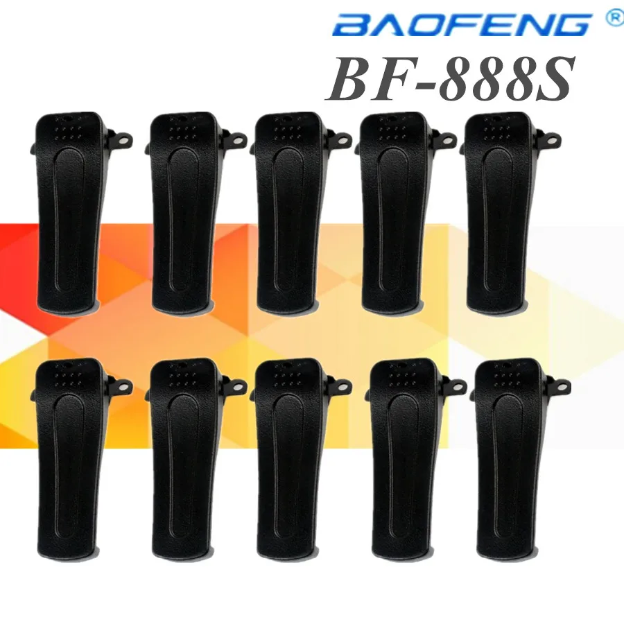 imágenes para 10 unids clip de cinturón para baofeng walkie talkie retevis h777 baofeng bf-666s bf-777 bf-888s radio de dos vías imágenes para 10 unids clip de cinturón para baofeng walkie talkie retevis h777 baofeng bf-666s bf-777 bf-888s radio de dos vías