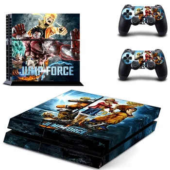 

Jump Force One Piece Dragon Ball PS4 Skin Sticker Decal For Sony PlayStation 4 Console and 2 Controllers PS4 Skins Sticker Vinyl
