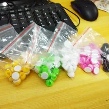 500PCS New Wholesale Smart Wire Cord Cable Drop Clips Ties Organizer Line Fixer Holder Free Shipping