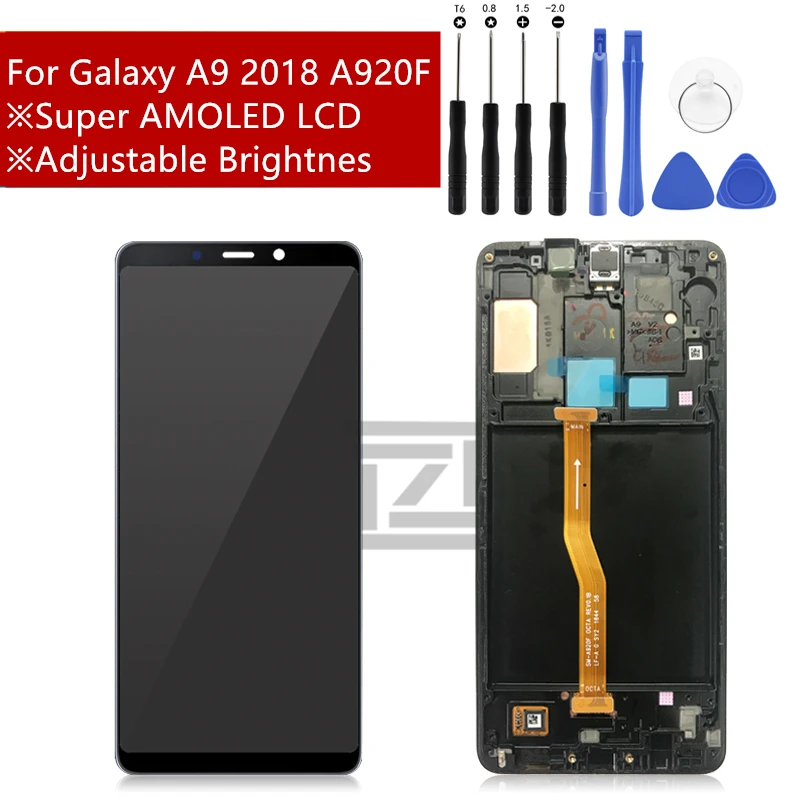 Untuk Samsung Galaxy A9 2018 A920 LCD 