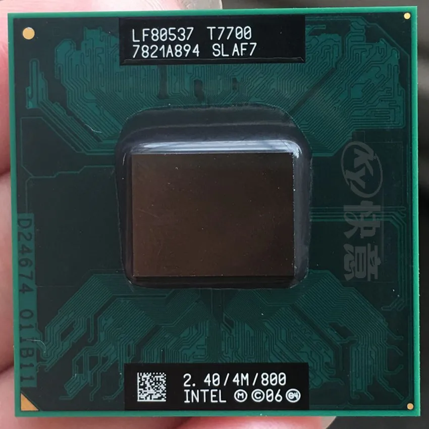 

Intel Core 2 Duo T7700 notebook CPU Laptop processor PGA 478 cpu 100% working properly