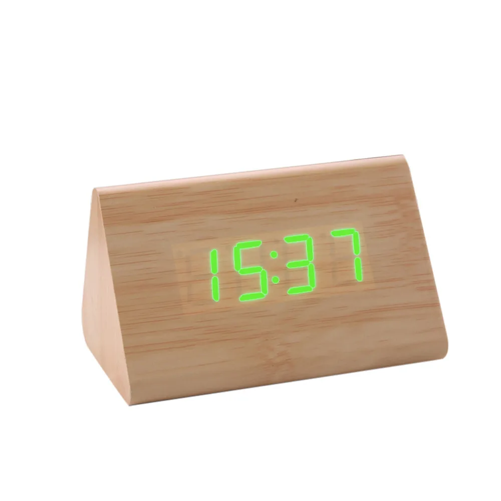 Модный Креативный светодиодный электронный будильник с температурным дисплеем#30 - Цвет: I