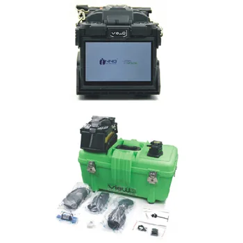 

Fiber Optic Cable Splicing Machine VIEW3 Fusion Splicer 30s tube heating