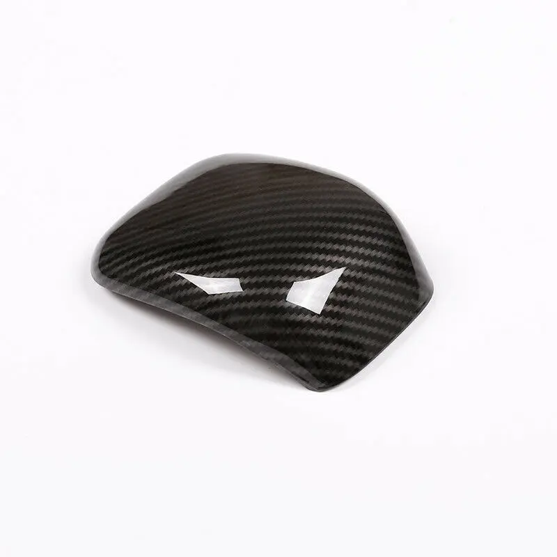 

1pc Car Center Armrest Box Cover Brand New Black ABS Carbon Fiber Console Cover Protector For Mercedes A-class W177