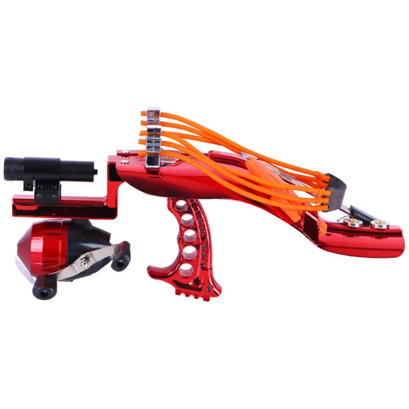 

2019 New Elastic Hunting Fishing Slingshot Shooting Catapult Bow Arrow Rest Bow Sling Shot Catapult Crossbow Bolt Shooting Fish