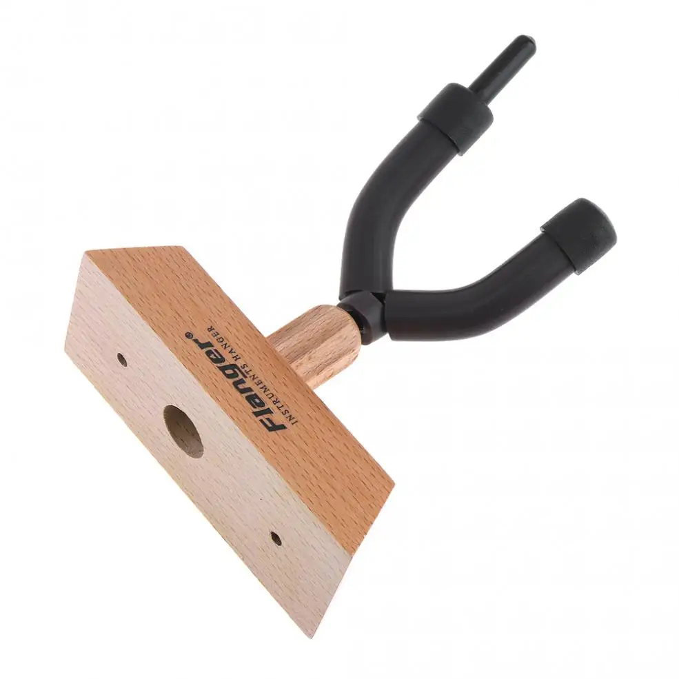 Flanger прочная деревянная база настенное крепление скрипка вешалка крюк Держатель с бантом держатель для дома и магазина Показать хранения скрипки