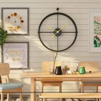 

Large Silent Wall Clock European Style Wall Clock Modern Design For Home Decor Office European Style Hanging Wall Watch Clocks