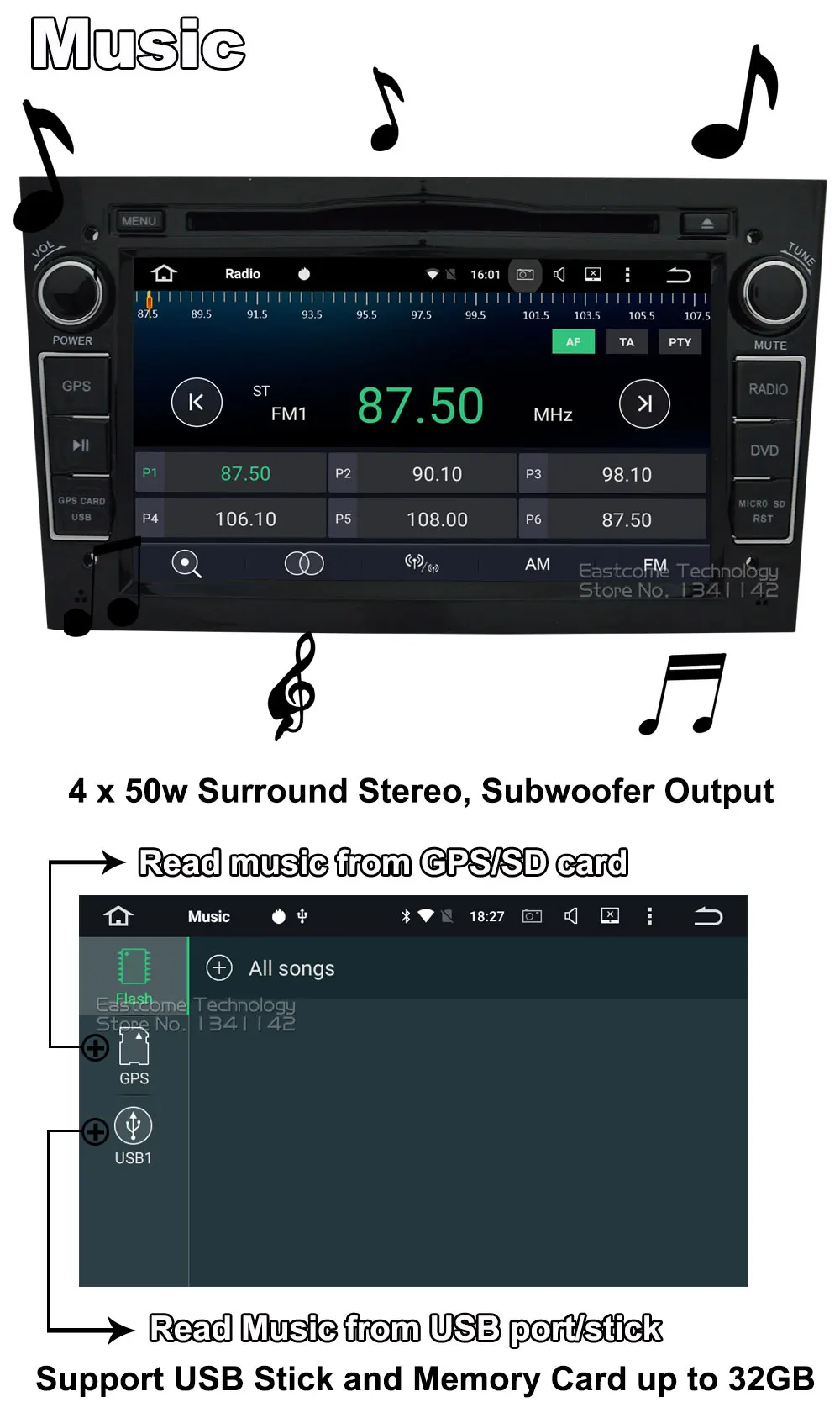 Discount Octa Core Pure Android 6.01 Car DVD Player For Opel Astra (2004-2009) Antara (2006-2011) Vectra (2003-2008) With Radio Bluetooth 17