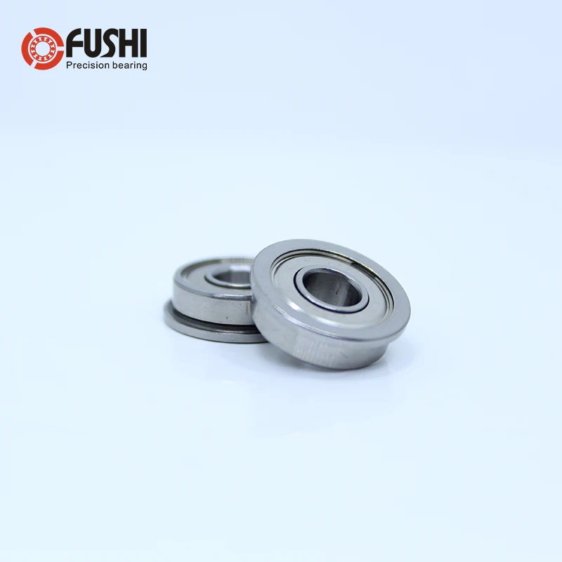 F696ZZ фланец подшипника 6x15x5 мм ABEC-1(10 шт.) фланцевый F696 Z ZZ, шариковые подшипники F619/6ZZ
