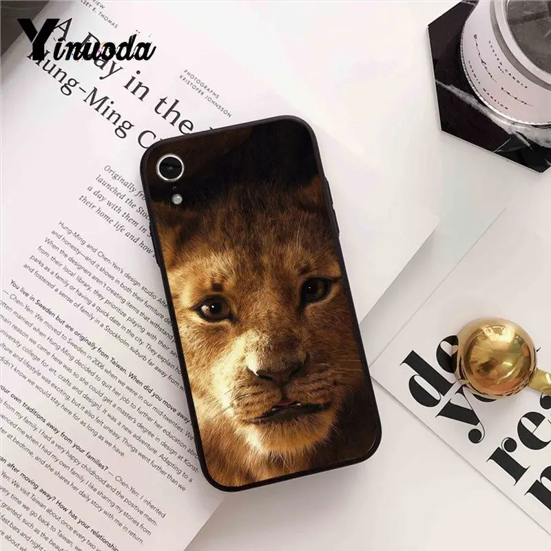 Yinuoda для iphone 7 XSMAX чехол Король Лев Simba идеальный чехол для телефона чехол для iphone 7X6 6S 8 Plus X 5 5S SE XR XS XSMAX - Цвет: 9