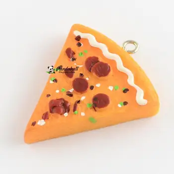 

Resin Pendants, Cake, DarkOrange, 39x32x8mm, Hole: 2mm
