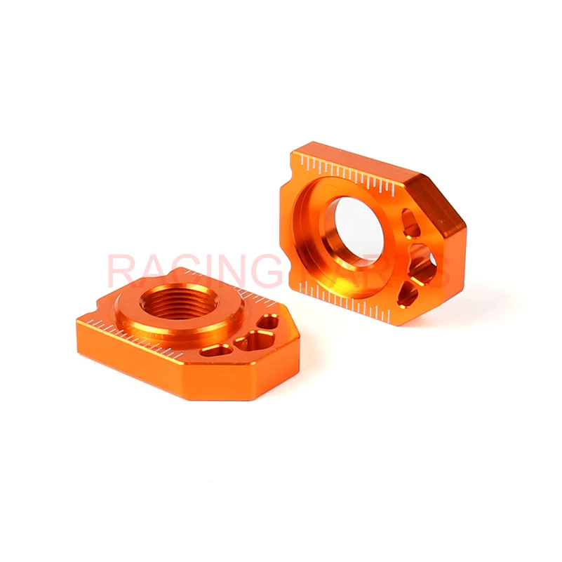

CNC Rear Chain Adjuster Axle Block For SX SX-F XC XC-F EXC EXC-F XC-W XCF-W 85 125 150 300 350 450 530 SX85 EXC250 EXC300