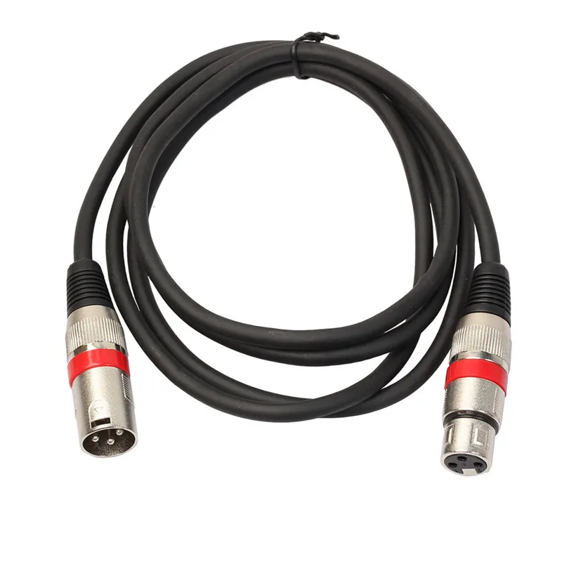 Advanced Computer Accessories New Microphone Audio Connector Pin XLR Male To Female Mic Audio