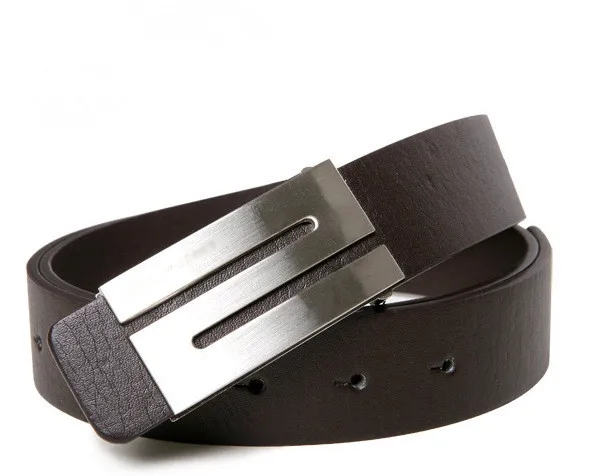 

new hot sale in russia and brazil metal belts pu leather S shape belt for men dropship FREE SHIPPING