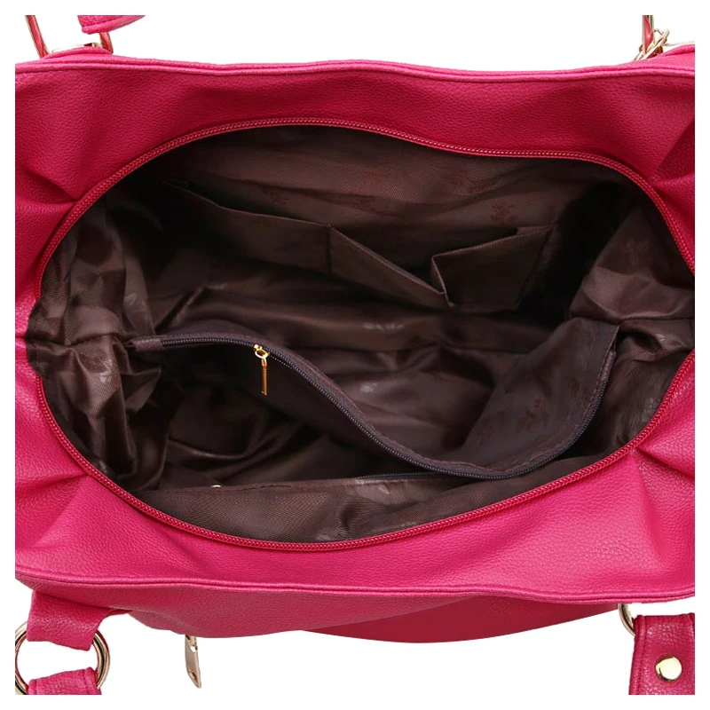 Горячая Мода роскошная женская сумка через плечо из искусственной кожи Сумка через плечо черная
