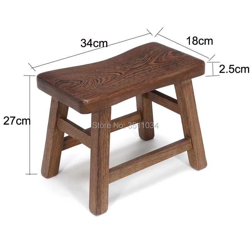 2019 азиатская традиционная мебель японский антикварный деревянный стул курица-Wingwood гостиная портативный маленький деревянный низкий стул