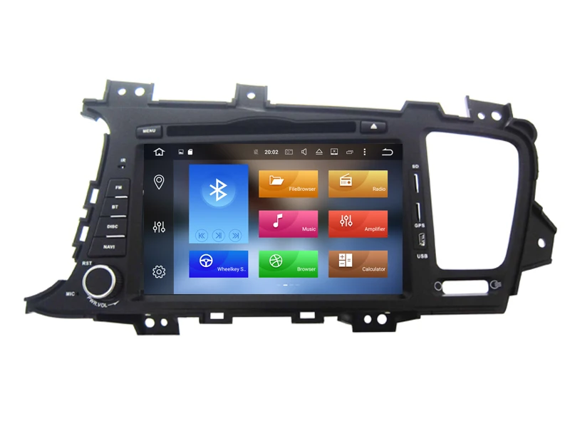 Sale Octa(8) Core Android 8.0 Car Dvd Player gps FOR KIA K5 2011-2014 Navi audio multimedia auto stereo RAM 4G ROM 32G 12