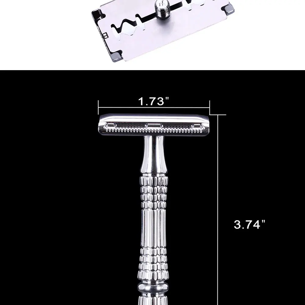 Прямая бритва, Парикмахерская Стрижка волос, борода, ручная бритва, 5 слоев, замена головки лопастей