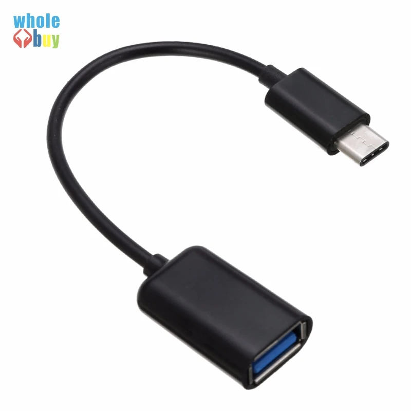 50 шт./лот новый тип C OTG USB 3 1 Type папа к 2 0 A Женский кабель для передачи данных Шнур