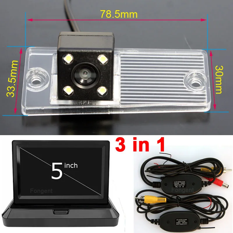 

For Kia Cerato RIO 2002 2003 2004 2005 2006 2007 2008 2009 2010 2012 Vehicle Reverse Rear View Parking Wireless Camera Monitors