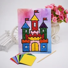 Diy ремесла материал игрушки для детей Войлок бумажное Ремесло Материал Дети Детский сад смешное Искусство и ремесла девочка мальчик подарок