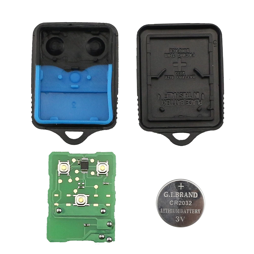 Chiave/Telecomando Per Ford Focus Completa Escape Explorer Mustang Thunderbird Lincoln Transit Town - 315/433mhz 3/4 Pulsante Ford -