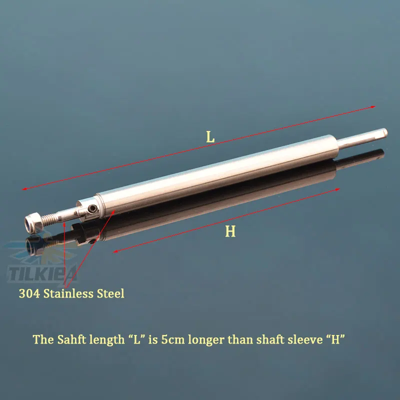10/13/15/20/25/30/35 см Длина Нержавеющая сталь трубка запасные Запчасти 4 мм Нержавеющая сталь вал Подходит для автомобилей RC электрический автомобиль гоночный катер