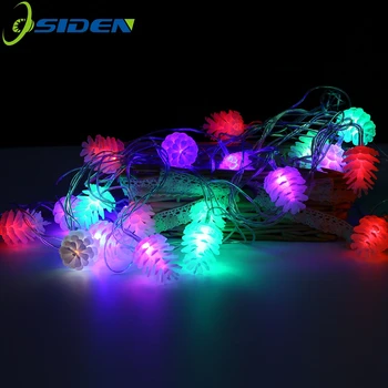 

OSIDEN LED String Light 5M Waterproof 220V 20 LED holiday String lighting Multicolor Christmas Festival Party Outdoor Decor