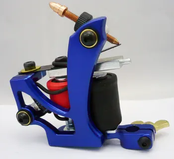 

10Pcs/lot Pro Casting Iron Tattoo Machine 10 Wraps coil stainless steel Tattoos Body Art Gun Coil Machine LPC-ITM-7040-3C