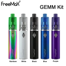 Original Freemax GEMM 80W Kit de démarrage Vape stylo avec GEMM jetable 5ml réservoir 2900mAh batterie GEMM VW Mod cigarette électronique