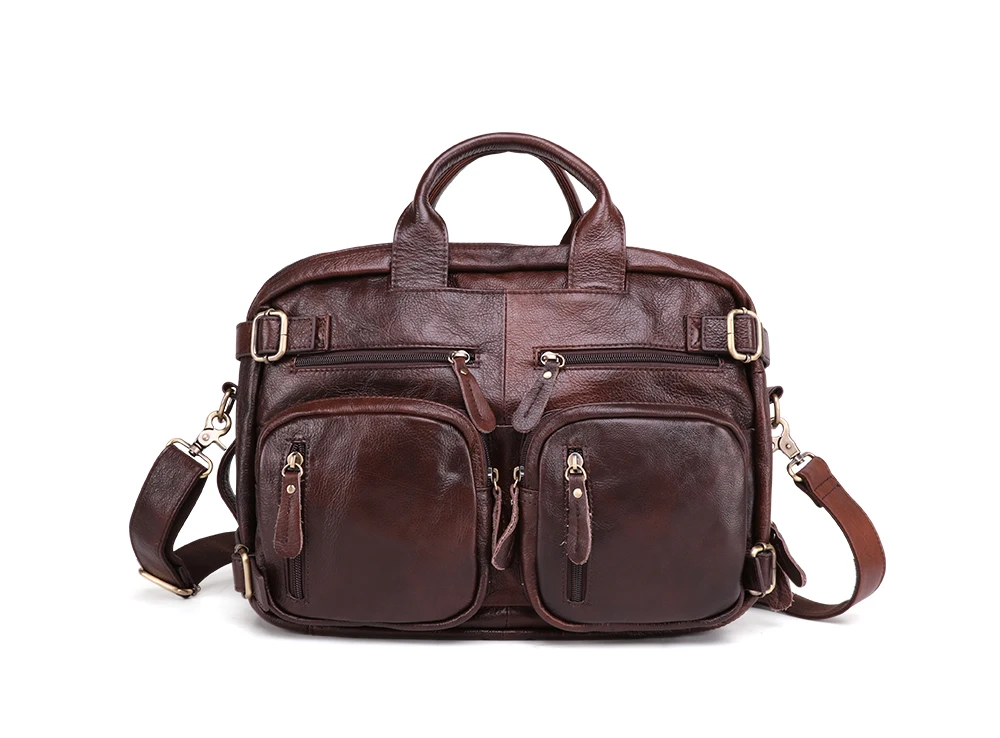 JOYIR мужской портфель из натуральной кожи Сумка-тоут для ноутбука многофункциональные мужские сумки для деловых поездок мягкий кожаный портфель для мужчин