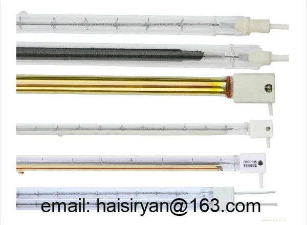 

R7s customized 300w 500mm far Single tube Electric halogen IR quartz glass heating emitter for oven manufacturer