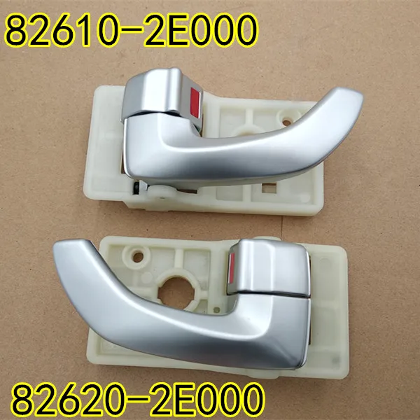 Дверная ручка в сборе для hyundai Tucson дверная серебристо серая 826102E000 826202E000 8126100L010
