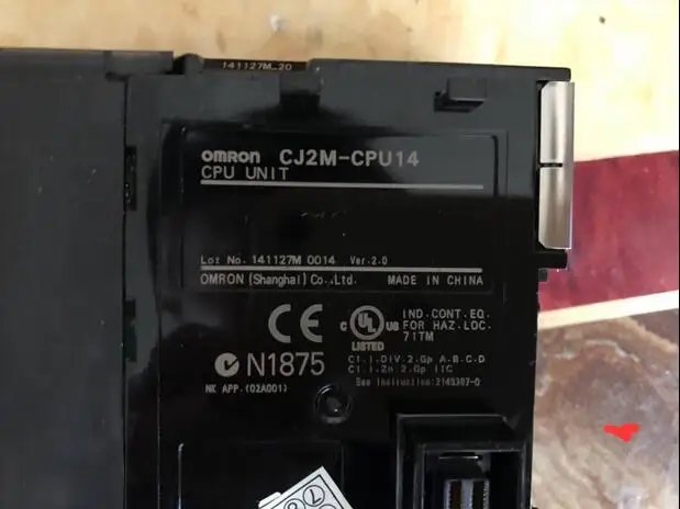 CPU module CJ2M-CPU14   , used ,90% appearence new    , 3 months warranty , in stock