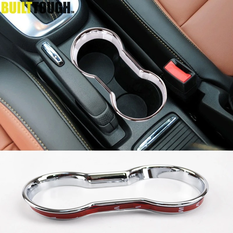 For Buick Encore Opel Vauxhall Mokka 2012 2013 2014 2015 2016 2018 Chrome Cup Drink Holder Cover Trim Center Console Panel Frame|Chromium Styling| - AliExpress