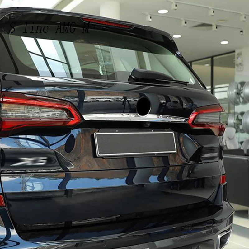 Автомобильный Стайлинг для BMW X5 G05 2019 Задняя Крышка багажника с логотипом литье