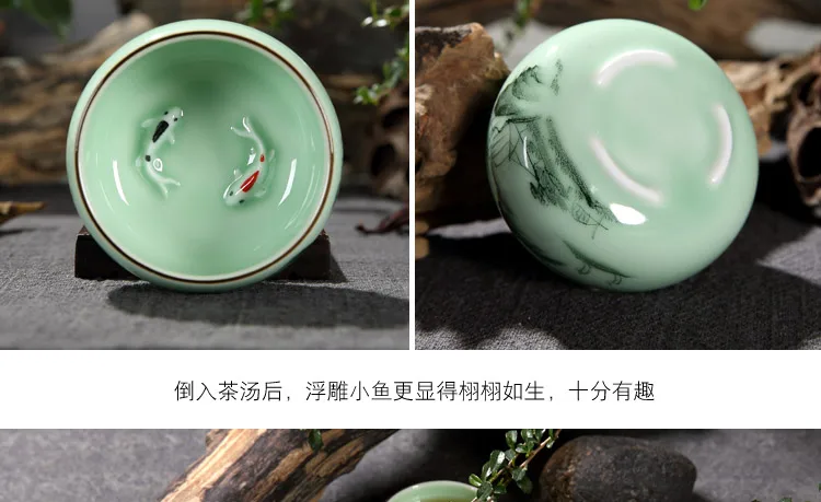Китайский стиль, ручная роспись, винтажный узор, чайный набор, чайные чашки, фильтр, ярмарка, чашка, чайный горшок для дома, чайная церемония, свадебный подарок
