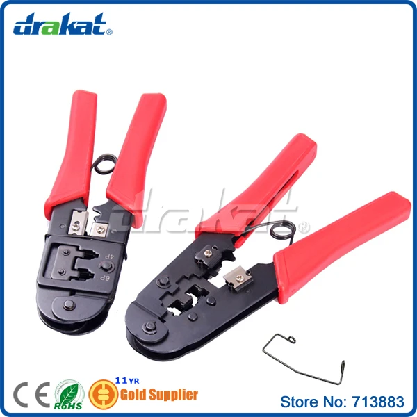 Telecom RJ11 RJ12 (6P6C/6P4C/4P4C/4P2C) инструмент для обжима|rj11 rj12|rj12 crimping tooltelecom tools |