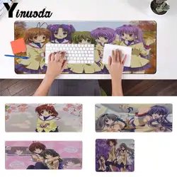 Yinuoda Прохладный Новый Clannad Японии аниме игровой плеер стол ноутбук резиновая Мышь мат DIY шаблон дизайна компьютерных игр Мышь pad